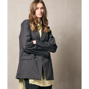 し*ろ様 MAISON SPECIAL ブラック ダブルジャケット Italian Dead Stock Fabric】Prime-Over Double Breasted Jacket