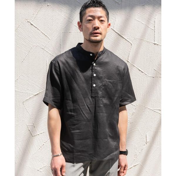 「URBAN RESEARCH ROSSO MEN」 半袖シャツ X-LARGE ブラック メンズ