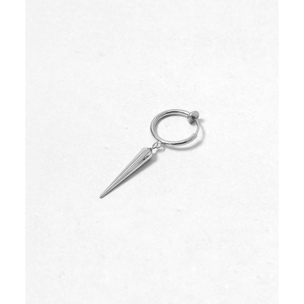 イヤリング Diliraba 片耳 アレルギー対応 ステンレス フープ クリップ イヤリング メンズ...