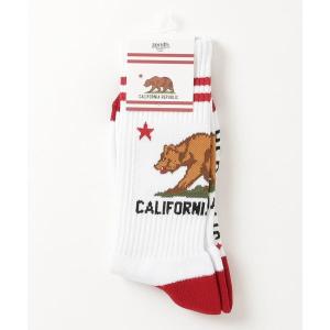 靴下 メンズ 044 CALIFORNIA BEAR　SOCKS  カリフォルニアベア　ソックス｜ZOZOTOWN Yahoo!店