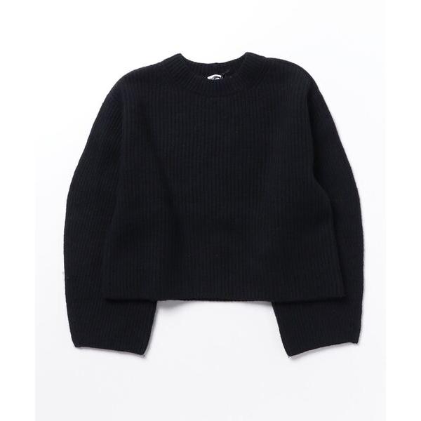 「H　BEAUTY&amp;YOUTH UNITED ARROWS」 長袖ニット FREE ブラック レディ...