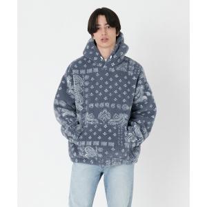 パーカー Levi's/リーバイス COZY UP フーディー ブルー FRANCISCO BANDANA｜zozo