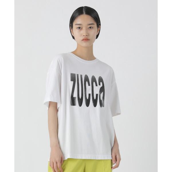 「ZUCCa」 半袖Tシャツ X-LARGE ホワイト レディース