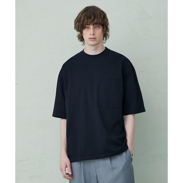 「PUBLIC TOKYO」 半袖Tシャツ 1 ブラック メンズ