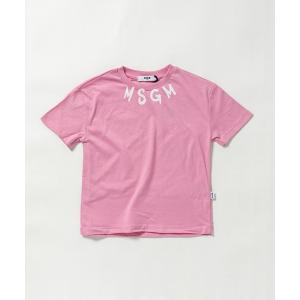 tシャツ Tシャツ キッズ MSGM (エムエスジーエム) Kids ＆ Junior ブランドロゴ半袖Tシャツカットソーの商品画像