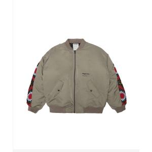おしゃれスタ ma1 ma-1 Vintage-like heavy nylon twill MA-1 blouson