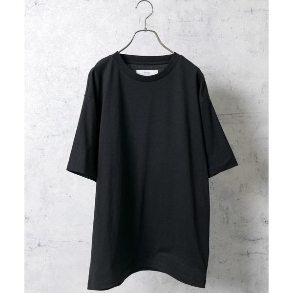 「URBAN RESEARCH ROSSO MEN」 半袖Tシャツ LARGE ブラック メンズ