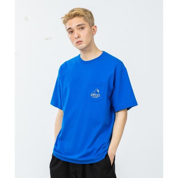 「XLARGE」 半袖Tシャツ S ブルー メンズ