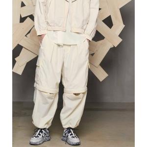 パンツ カーゴパンツ メンズ 「UNISEX」Hyper Waterproof Taffeta Prime-Wide Cargo Pants/ダントツ｜ZOZOTOWN Yahoo!店