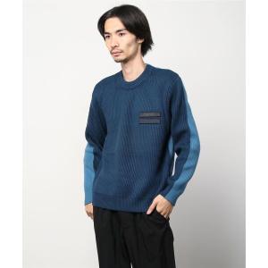 メンズ 「DIESEL」 長袖ニット MEDIUM ブルー