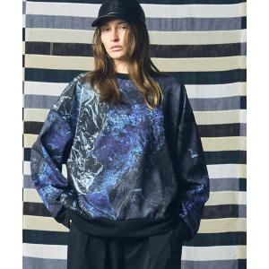 メンズ スウェット 「UNISEX」Prime-Over Multi Design Print Crew Neck Sweat Pullover/プラ｜ZOZOTOWN Yahoo!店