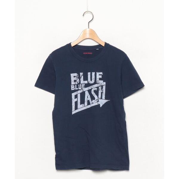 「BLUE BLUE」 半袖Tシャツ 1 ネイビー レディース