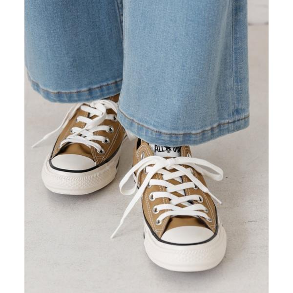 「CONVERSE」 ローカットスニーカー 23.5 サンドベージュ レディース