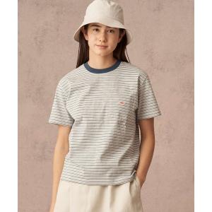 「DANTON」 半袖Tシャツ 36 グリーン レディース｜zozo