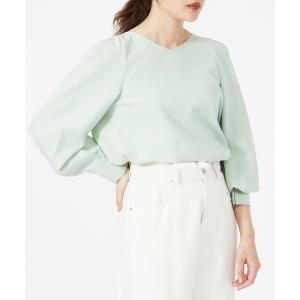 ブラウス シャツ パフスリーブブラウス レディース