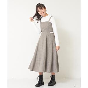 ワンピース ジャンスカインナーSET キッズ 子...の商品画像