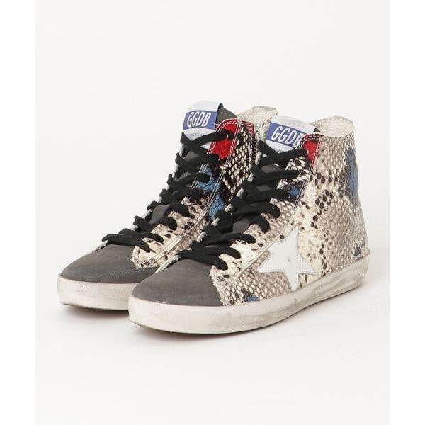 「GOLDEN GOOSE」 ハイカットスニーカー 35 グレー レディース