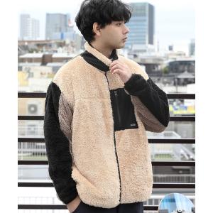 「GERRY」 ジップアップブルゾン LARGE ベージュ メンズ