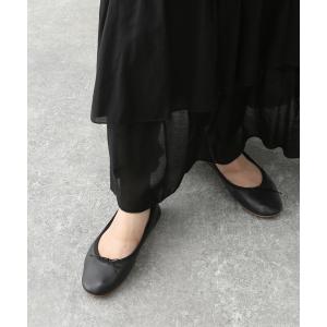 「SLOBE IENA」 「bonitas」フラットパンプス 22.5cm ブラック レディース｜zozo