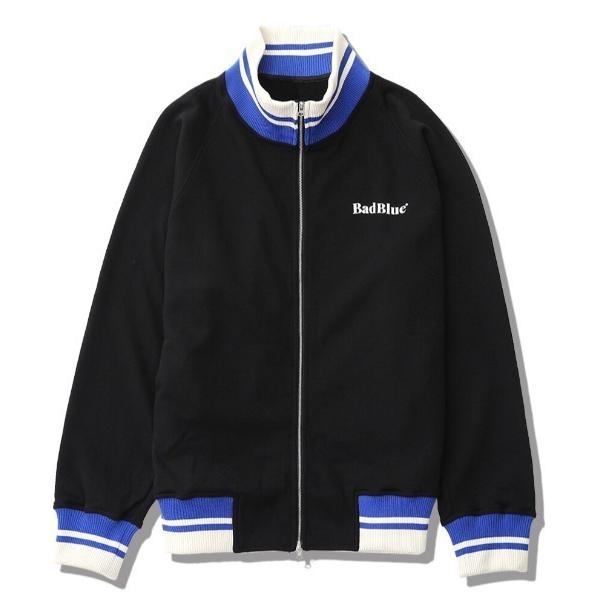 ジャージ BadBlue (バッドブルー) Logo Zipup Jersey Black レディー...