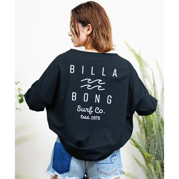 ラッシュガード レディース BILLABONG/ビラボン  水陸両用  無地　長袖　ロンTラッシュガ...