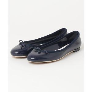 「Repetto」 フラットパンプス 40 ネイビー WOMEN