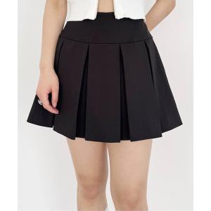 スカート ワイドプリーツミニスカート2 987764