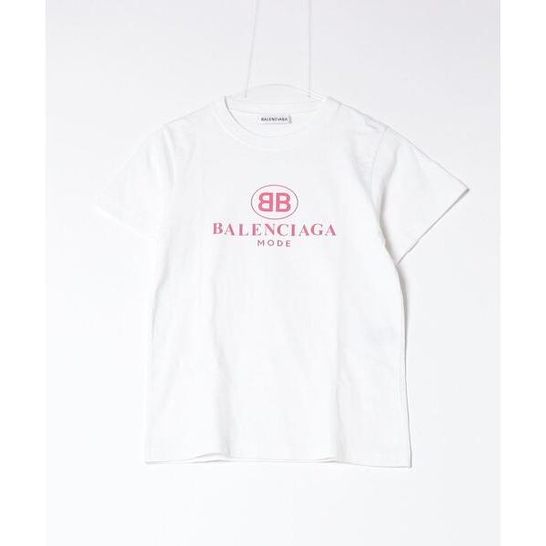 「BALENCIAGA」 半袖Tシャツ S ホワイト レディース