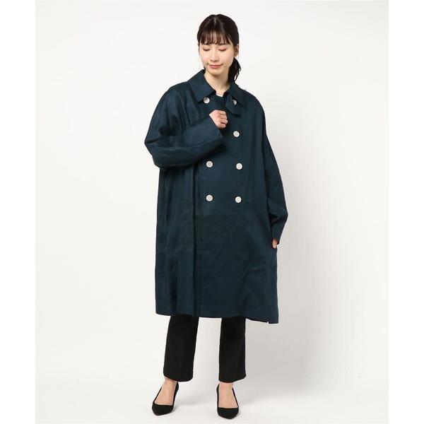 「Traditional Weatherwear」 ステンカラーコート 34 ネイビー レディース