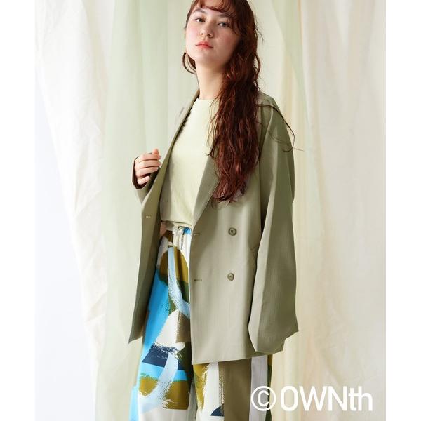 ジャケット テーラードジャケット リネンタッチラグランオーバージャケット レディース メンズ