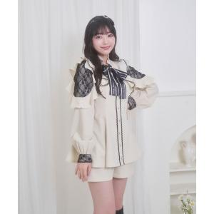 Honey Cinnamon（ハニーシナモン） スカート ポイントレースティアード