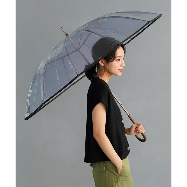 傘 「ビニール傘」UNISEX PLASTIC 12K UMBRELLA 雨傘 長傘 Wpc. メン...