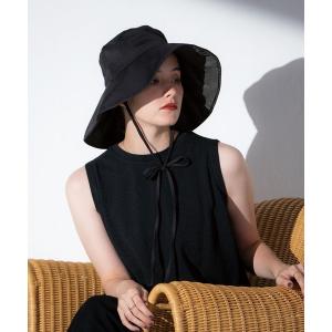 帽子 ハット UVカット接触冷感つば広ハット Wpc. レディース