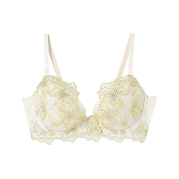 ブラジャー 「やさしい、ふわふわ新触感・極上のフィット感・脇高・まる胸メイク」ふわふわブラ  B-C...