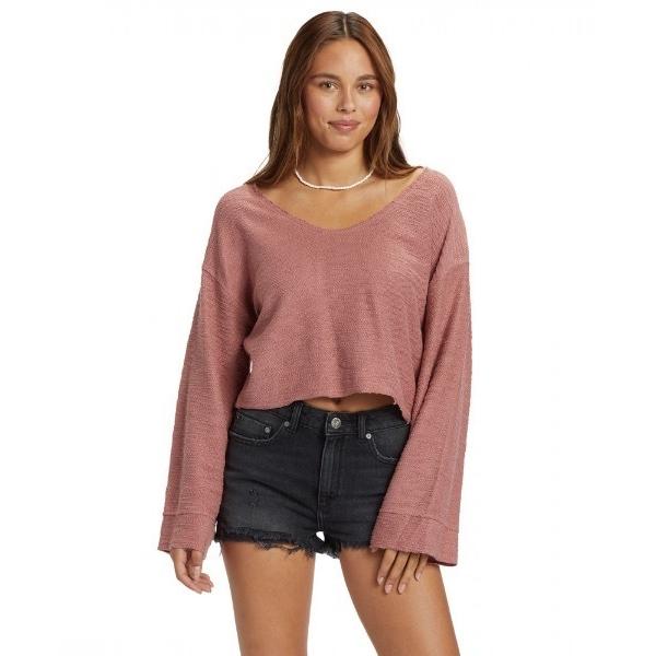 ニット セーター MADE FOR YOU V-NECK/ロキシーセットアップ対応オーバーサイズVネ...