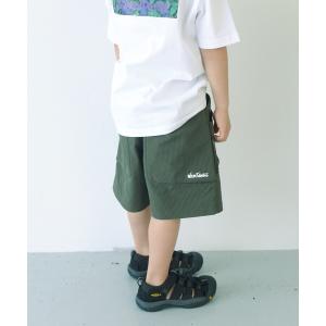 パンツ キッズ 「別注」「WILD THINGS」ギャザーリング ショートパンツ 110-130cm｜zozo