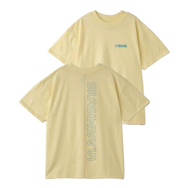 「SILAS」 半袖Tシャツ SMALL イエロー メンズ