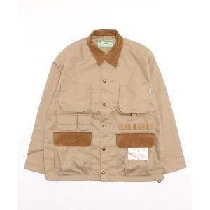 メンズ 「BEAMS」 「UNIVERSAL OVERALL」ジャケット MEDIUM ベージュ｜zozo