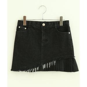 LAGUA GEM（ラグアジェム） スカート FAUX LEATHER PLEATS スカート