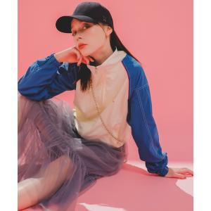 ブルゾン アウター 「BITTER CELLS」バイカラーラグランブルゾン レディース メンズ