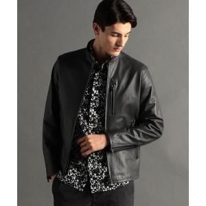 MONSIEUR NICOLE（ムッシュニコル） 革ジャン ライダース ラムレザー