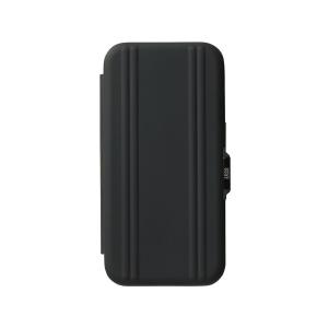 メンズ モバイルケース ZERO HALLIBURTON Hybrid Shockproof Flip Case iPhoneケース 手帳型 iPho｜zozo