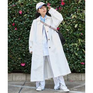 FREAK'S STORE シャンブレーステンカラー　ロングスプリングコート FREAK'S STORE（フリークスストア）の「シャンブレーステン