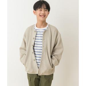 アウター キッズ 「WEB/一部店舗限定」「親子リンク」キルトノーカラージャケット(KIDS)｜ZOZOTOWN Yahoo!店