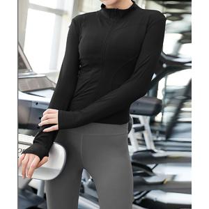 レギンス スパッツ レディース 長袖ヨガウェアトップス+カップ付きブラトップ+パンツレギンスセットアップ 上下3点「トレーニングウェア/ジムウェア/ピ