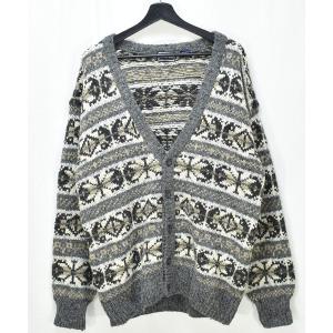VINTAGE カーディガン 「ヴィンテージ古着」90's GET WORN 総柄