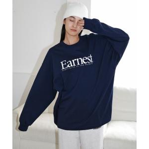 tシャツ Tシャツ レディース Earnestロゴプリント長袖Tシャツ｜ZOZOTOWN Yahoo!店