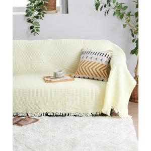 ブランケット パッチワーク ハンドメイド マルチカバー 100cm×100cm