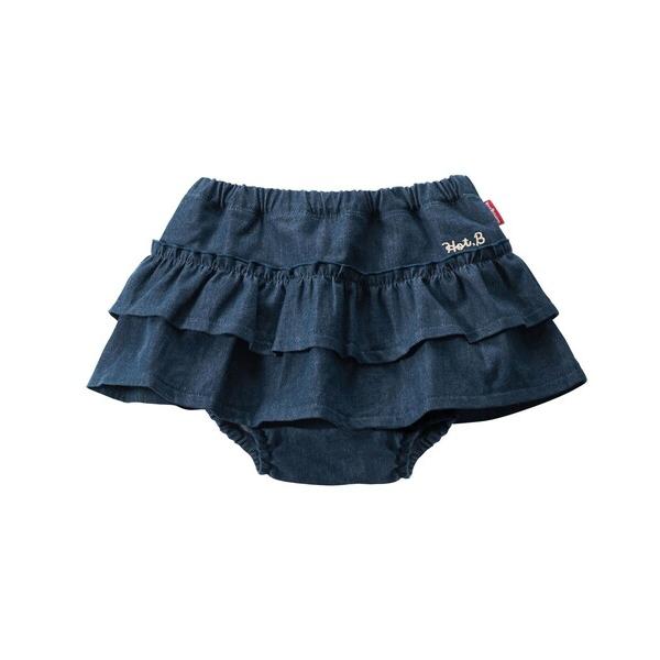 パンツ デニム素材 スカート付きブルマ キッズ 子供服 男の子 女の子