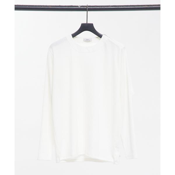 tシャツ サイドネック長袖プルオーバー メンズ